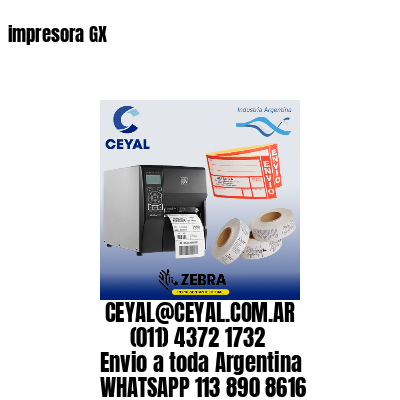 impresora GX