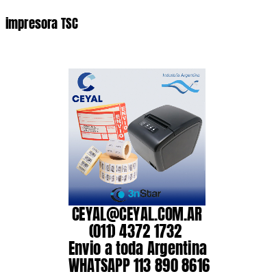 impresora TSC