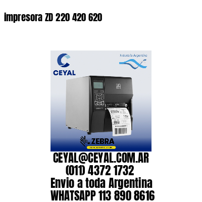 impresora ZD 220 420 620