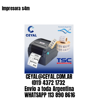 impresora s4m