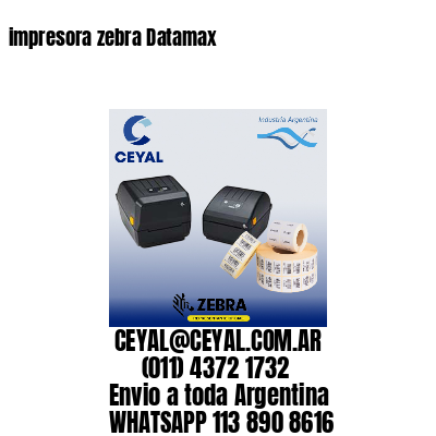 impresora zebra Datamax