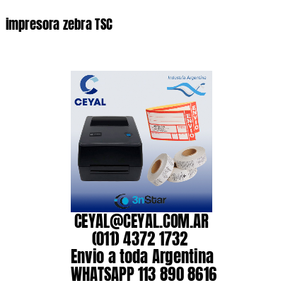 impresora zebra TSC