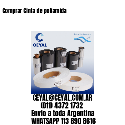 Comprar Cinta de poliamida