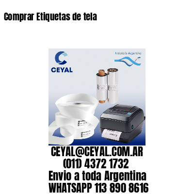 Comprar Etiquetas de tela