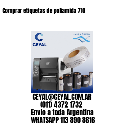 Comprar etiquetas de poliamida 710