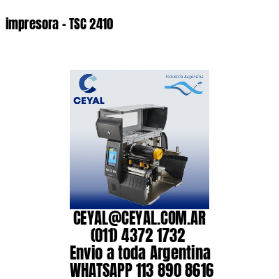 impresora - TSC 2410