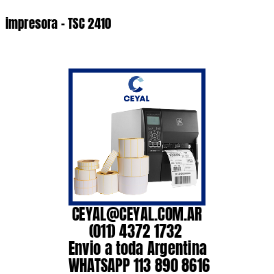 impresora – TSC 2410