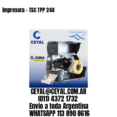 impresora – TSC TPP 244