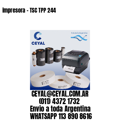 impresora - TSC TPP 244