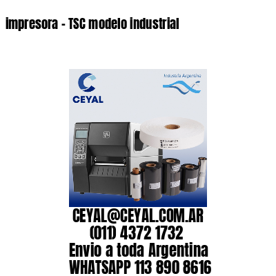 impresora - TSC modelo industrial