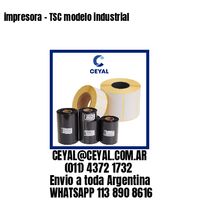 impresora – TSC modelo industrial