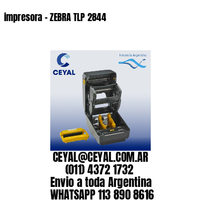 impresora - ZEBRA TLP 2844