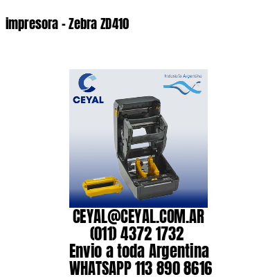 impresora - Zebra ZD410