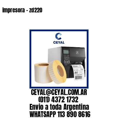 impresora – zd220