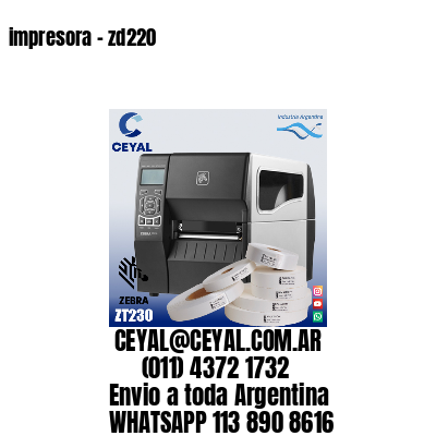 impresora – zd220