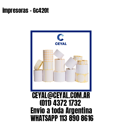 impresoras – Gc420t