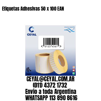 Etiquetas Adhesivas 50 x 100 EAN