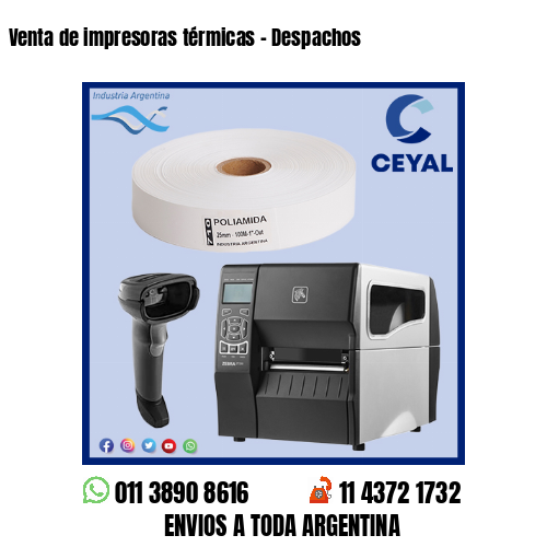 Venta de impresoras térmicas - Despachos