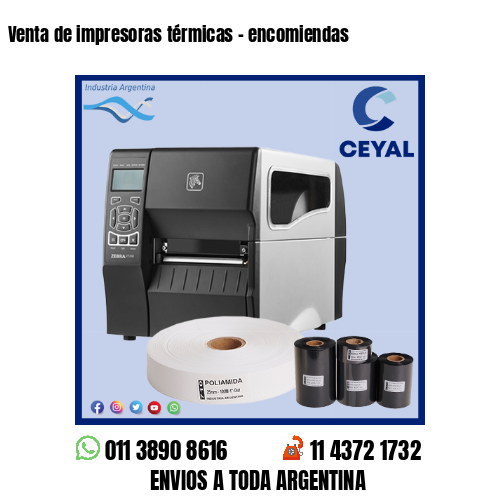 Venta de impresoras térmicas - encomiendas