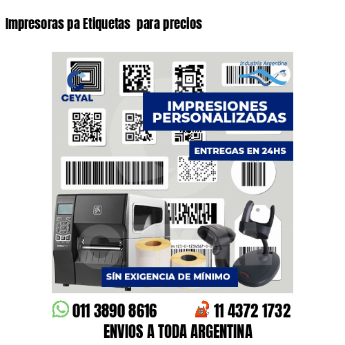 Impresoras Pa Etiquetas Para Precios Impresora Zebra Zd220 2681