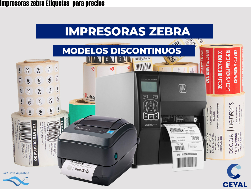 Impresoras Zebra Etiquetas Para Precios Impresora Zebra Zd220 2945