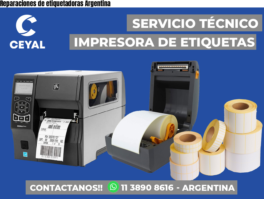 Reparaciones de etiquetadoras Argentina