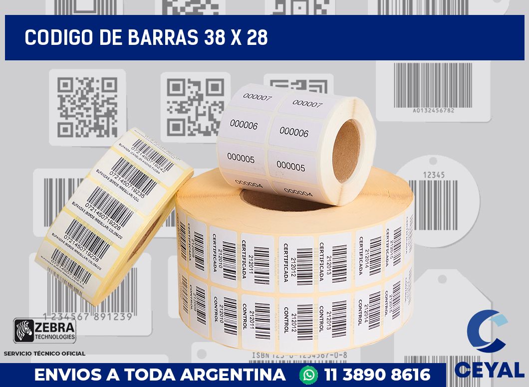 codigo de barras 38 x 28