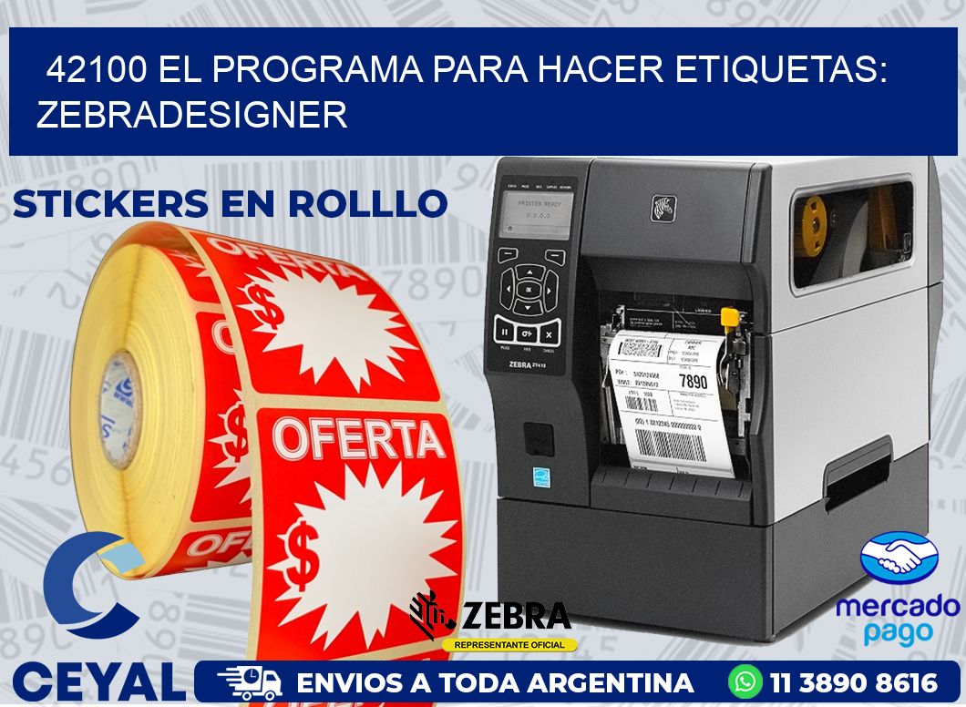 42100 El Programa Para Hacer Etiquetas Zebradesigner Impresora Zebra Zd220 5572