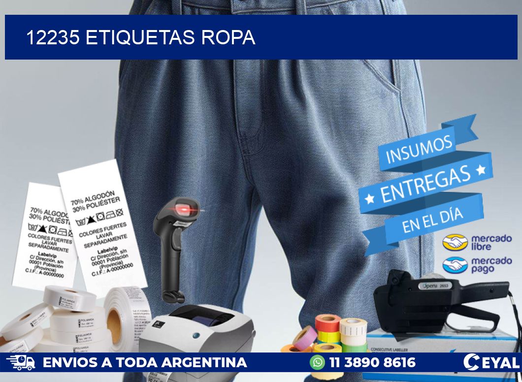 12235 ETIQUETAS ROPA