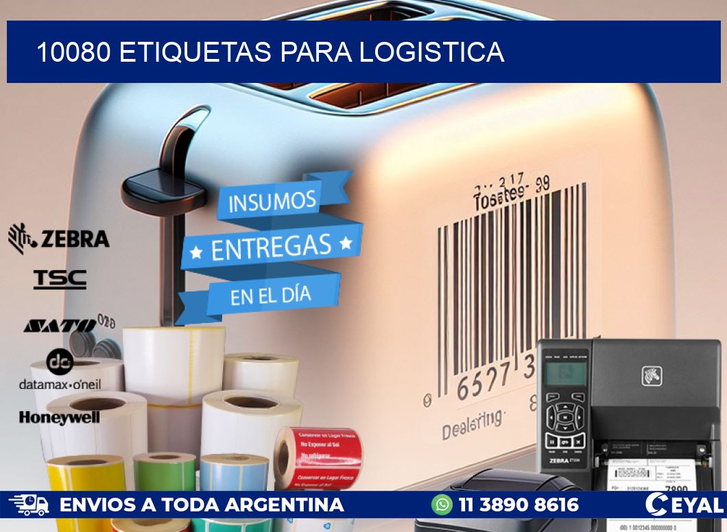 10080 ETIQUETAS PARA LOGISTICA