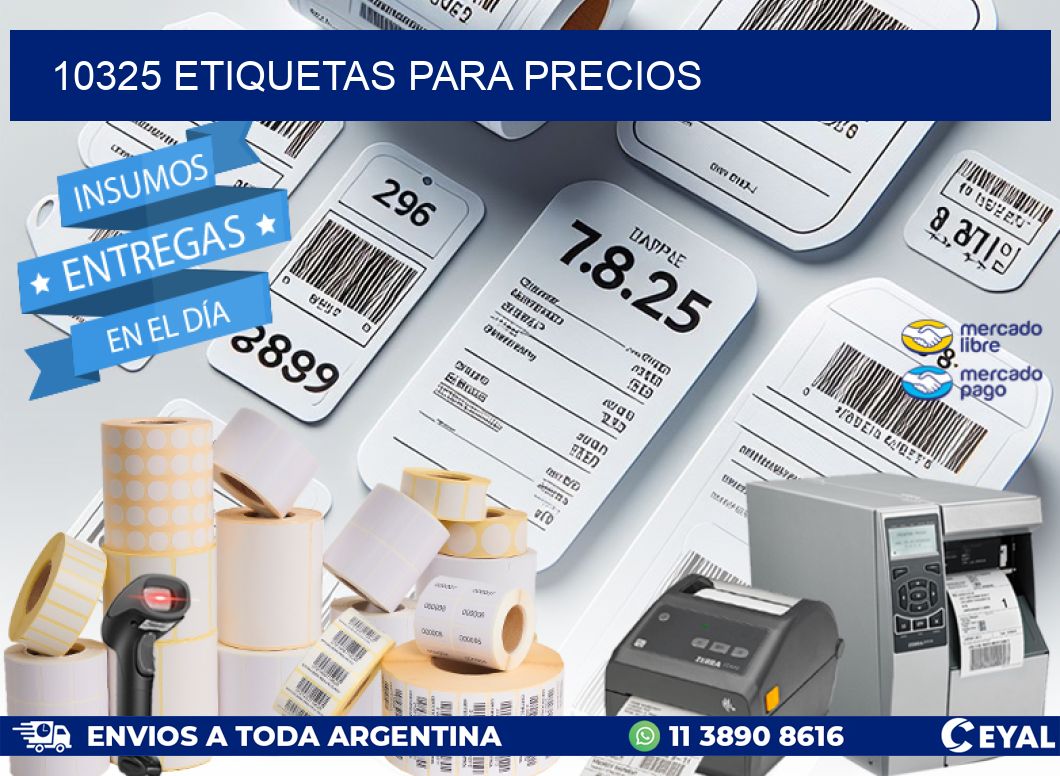 10325 ETIQUETAS PARA PRECIOS