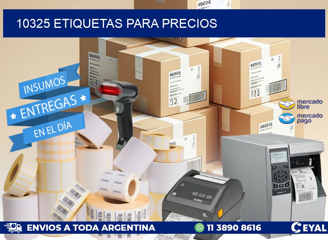 10325 ETIQUETAS PARA PRECIOS