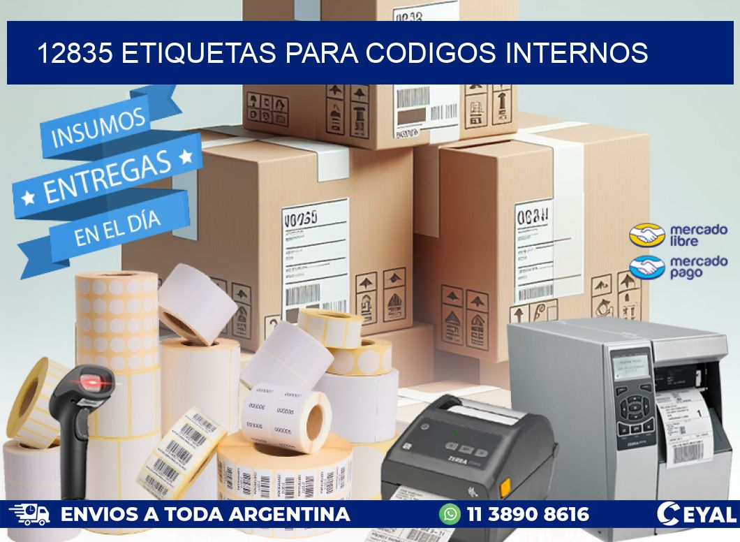 12835 ETIQUETAS PARA CODIGOS INTERNOS