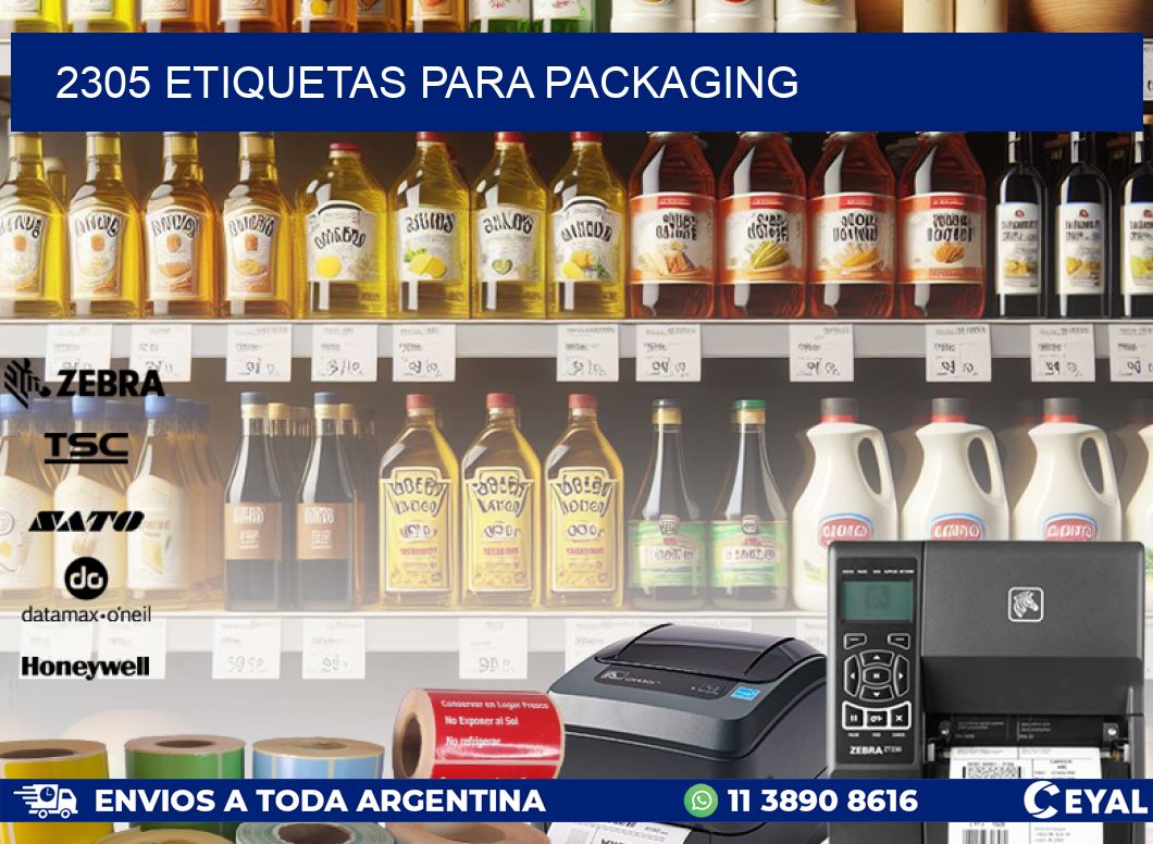 2305 ETIQUETAS PARA PACKAGING