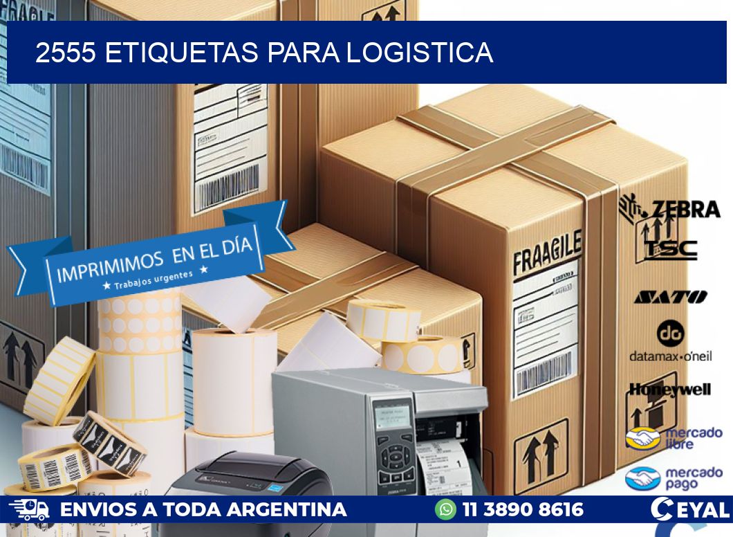 2555 ETIQUETAS PARA LOGISTICA