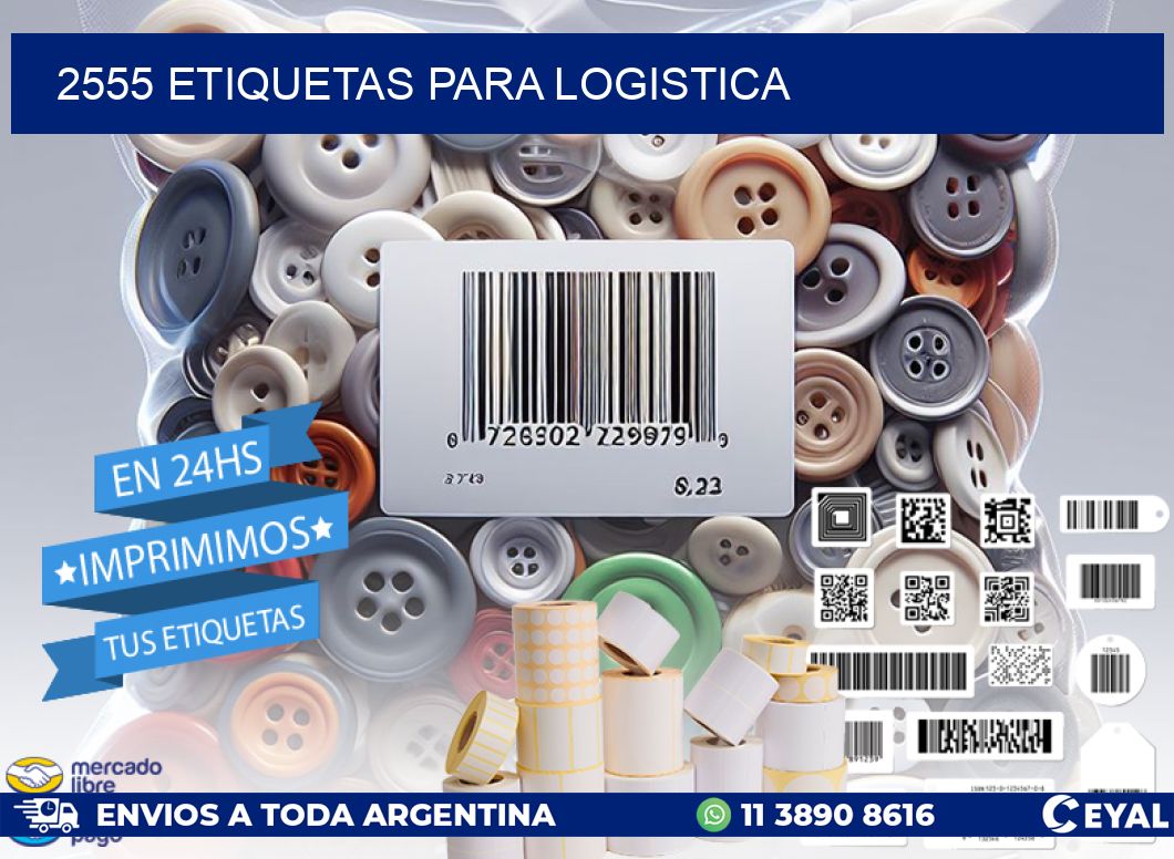 2555 ETIQUETAS PARA LOGISTICA