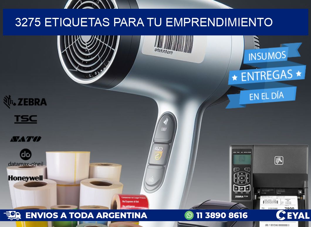 3275 ETIQUETAS PARA TU EMPRENDIMIENTO