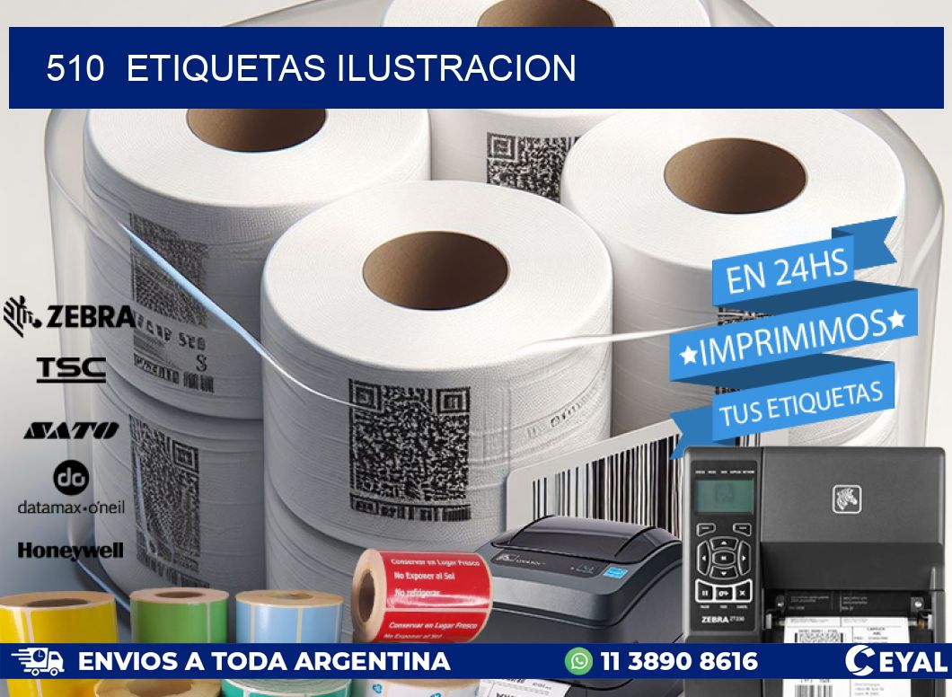 510  ETIQUETAS ILUSTRACION