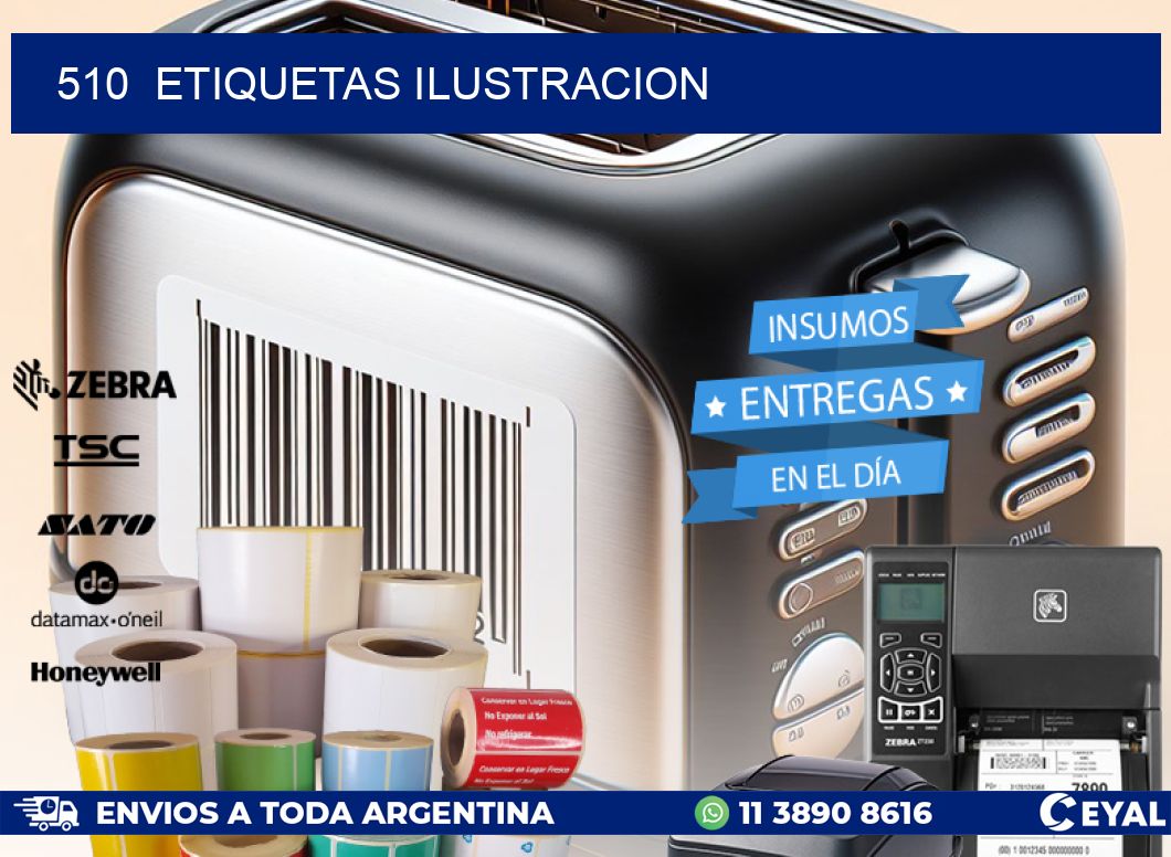 510  ETIQUETAS ILUSTRACION