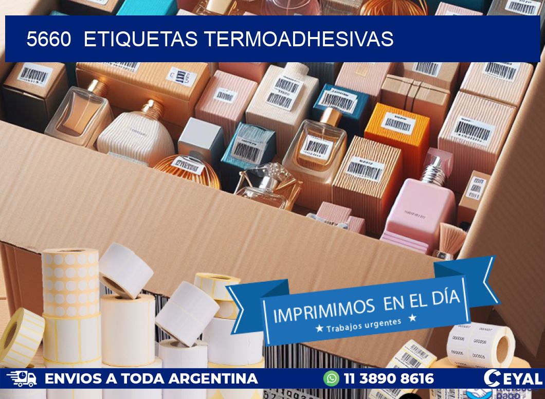 5660  ETIQUETAS TERMOADHESIVAS