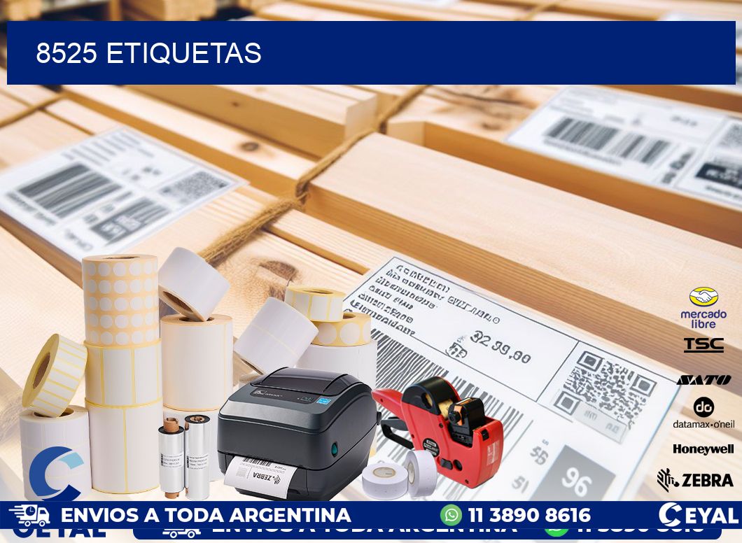 8525 ETIQUETAS