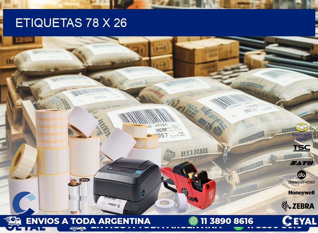 ETIQUETAS 78 x 26