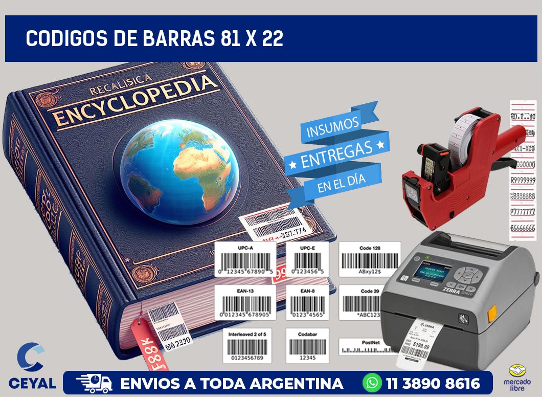 codigos de barras 81 x 22