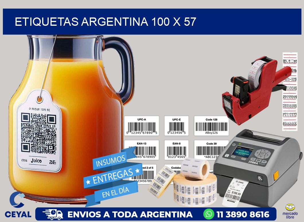 etiquetas argentina 100 x 57