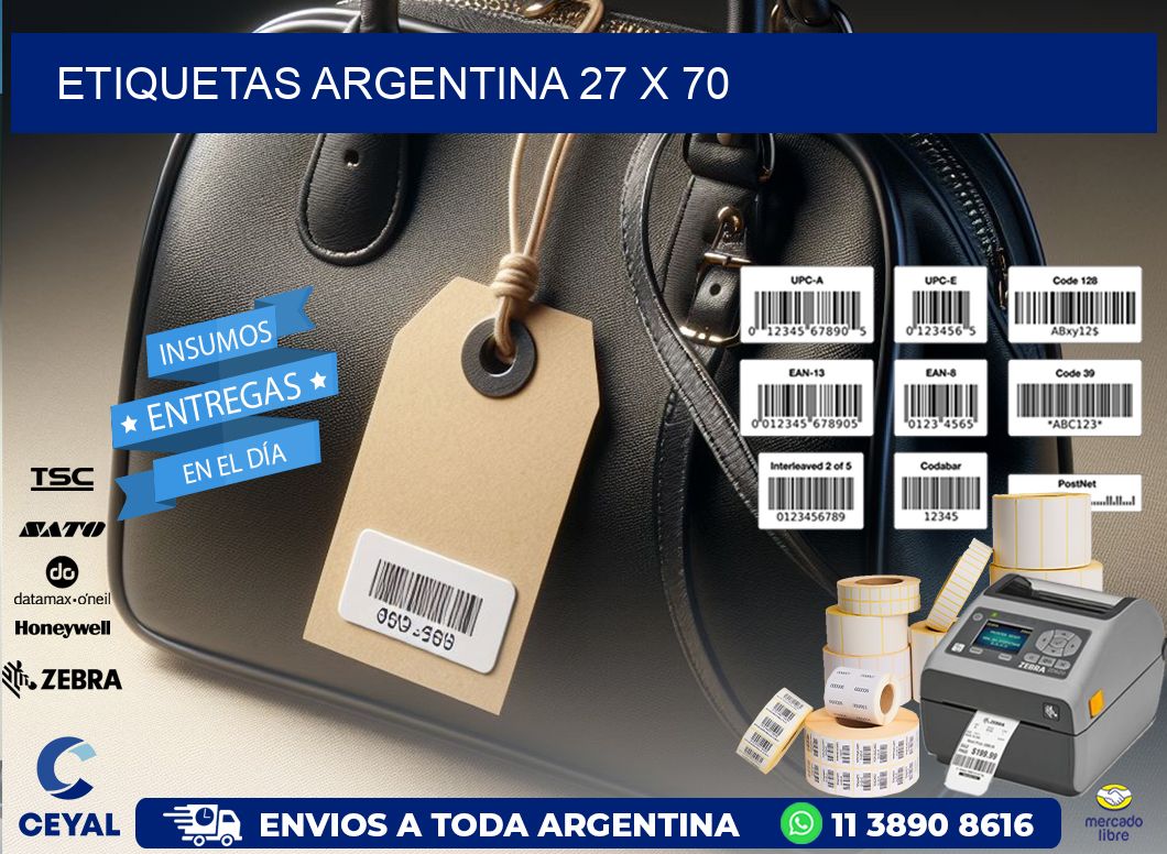 etiquetas argentina 27 x 70