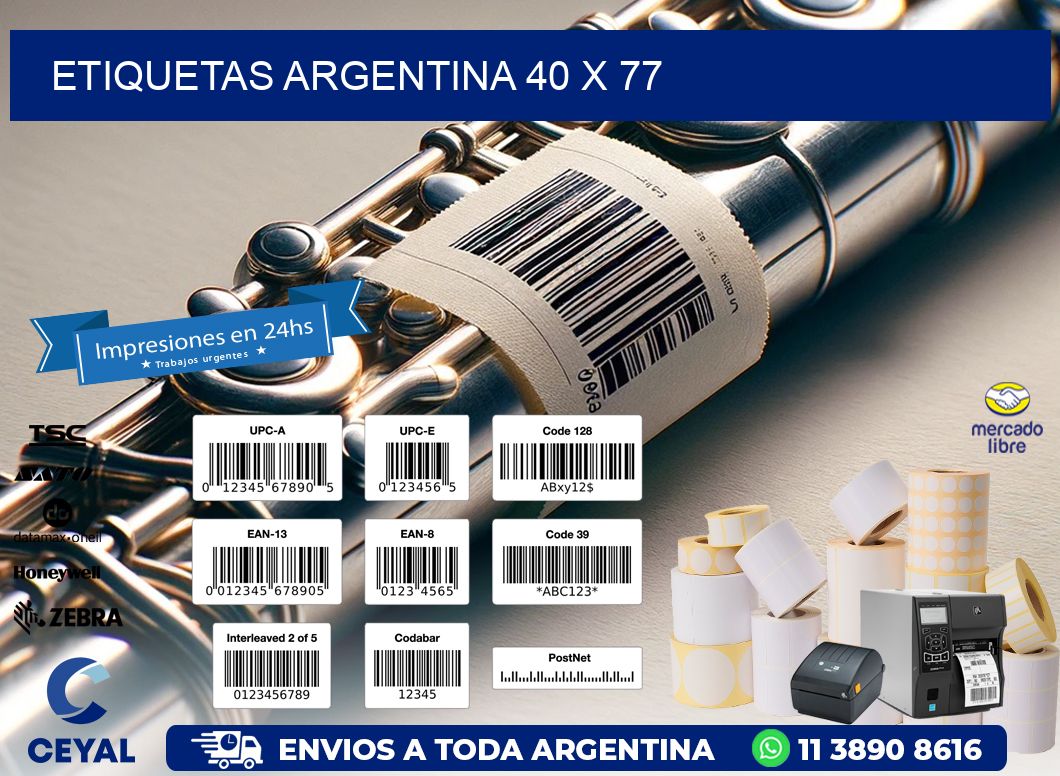 etiquetas argentina 40 x 77