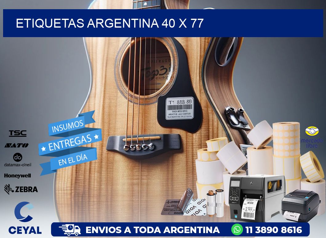 etiquetas argentina 40 x 77