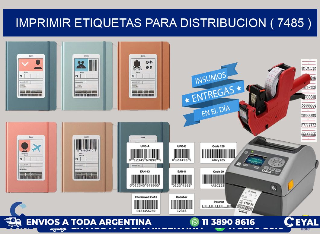 imprimir etiquetas para distribucion ( 7485 )