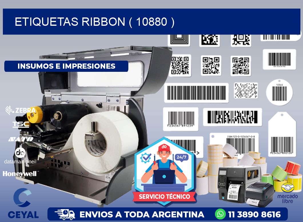 ETIQUETAS RIBBON ( 10880 )