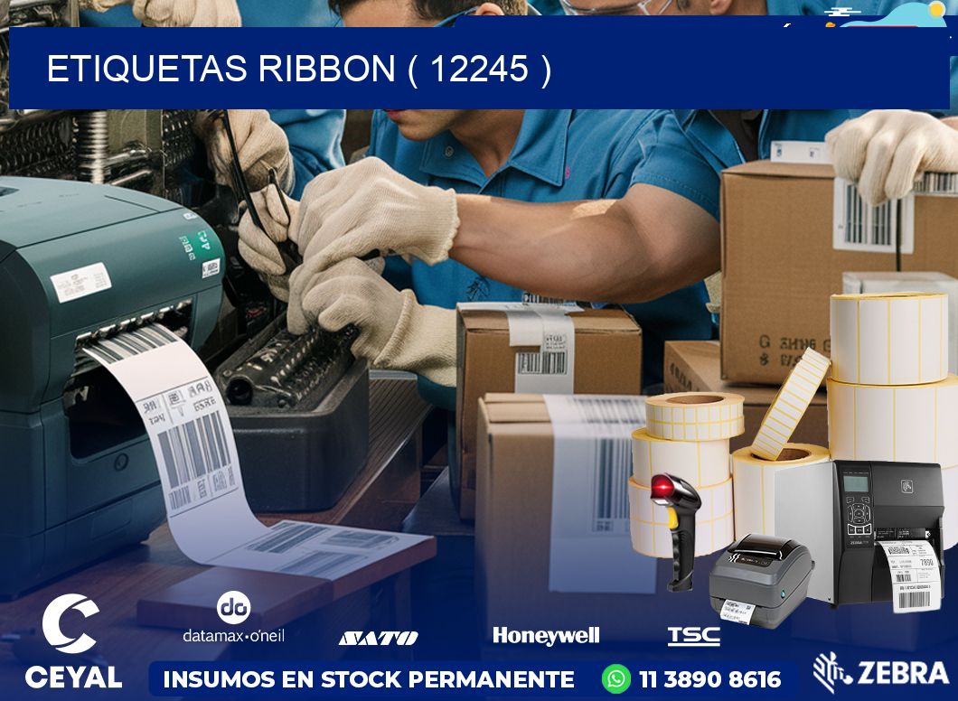 ETIQUETAS RIBBON ( 12245 )